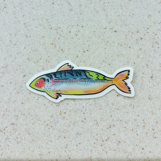 Sticker- Blue Fish