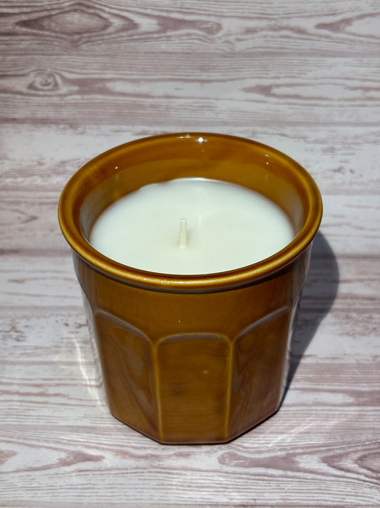 Ceramic Jar Candle - Autumn Breeze Scent