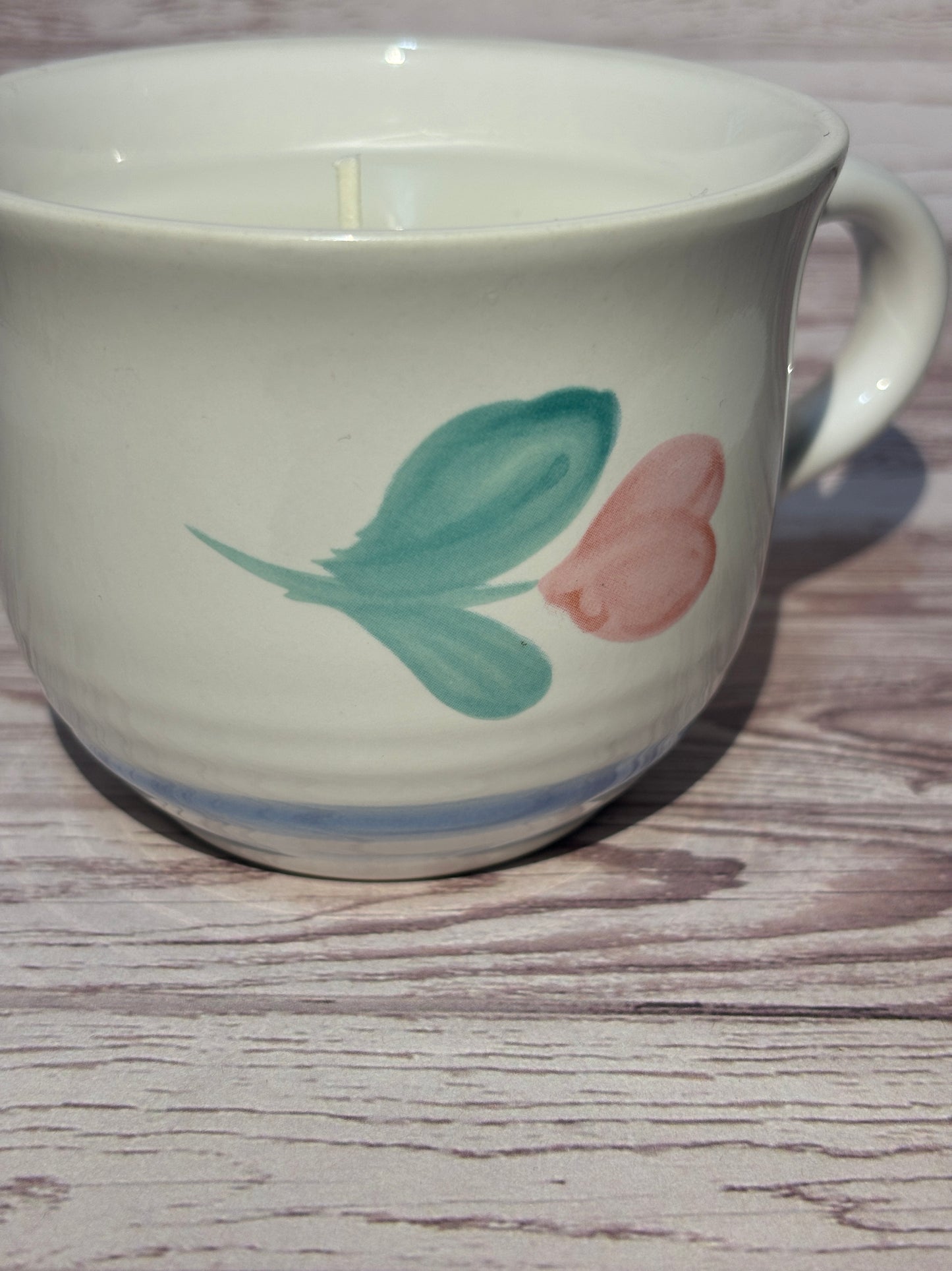Mug Candle Medium | Pink Flower | Various Scents