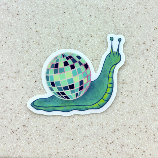 Sticker- Disco Snail