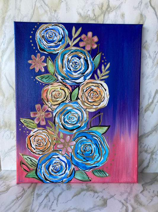 Spring Doodle Flower