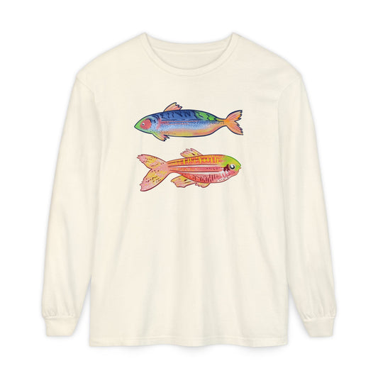 Colorful Fish Long Sleeve T-Shirt