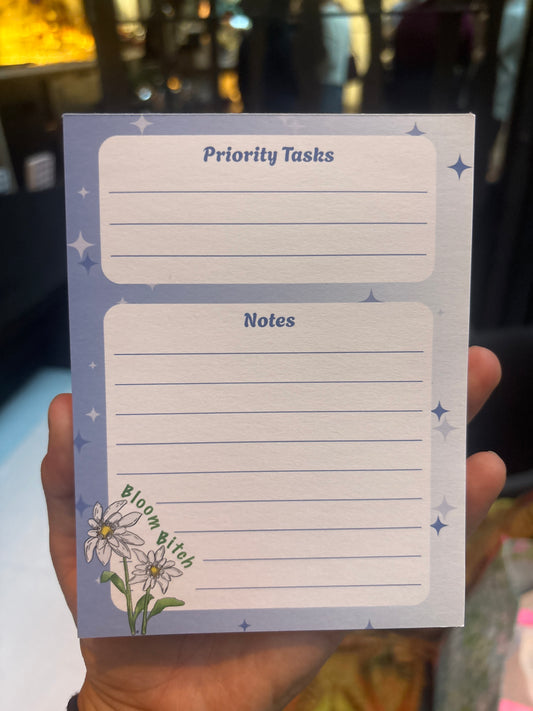 Bloom B*tch Note Pad