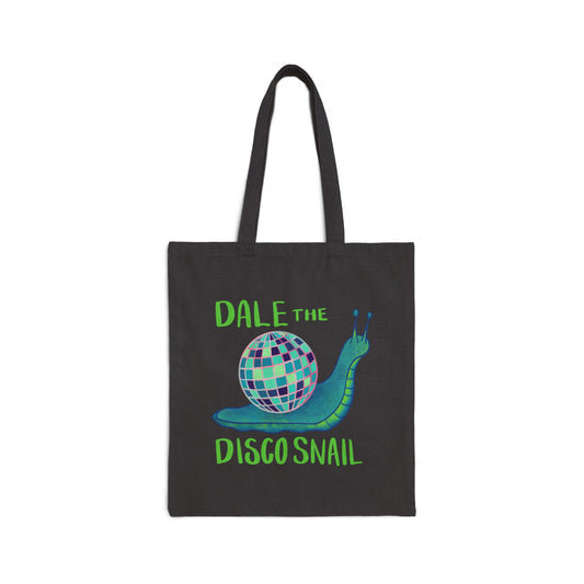 Dale the Disco Snail Tote Bag