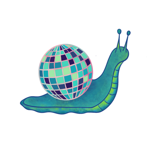 Sticker- Disco Snail