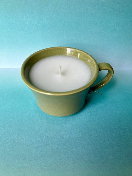 Teacup Candle - Autumn Leaves