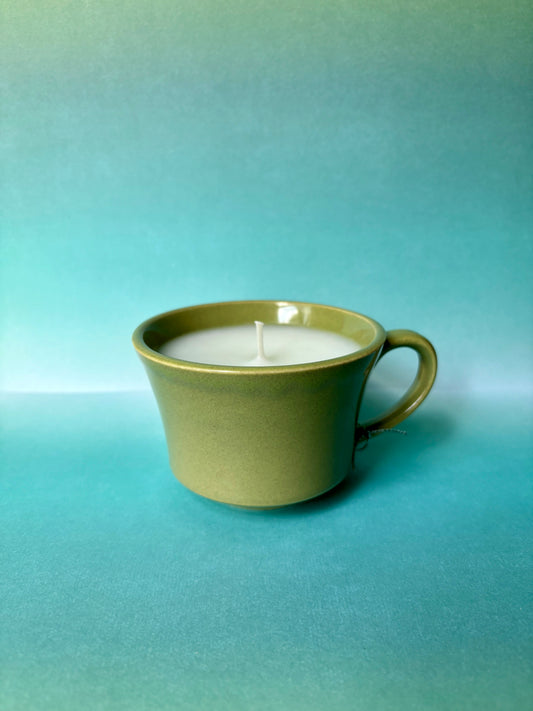 Teacup Candle - Autumn Leaves