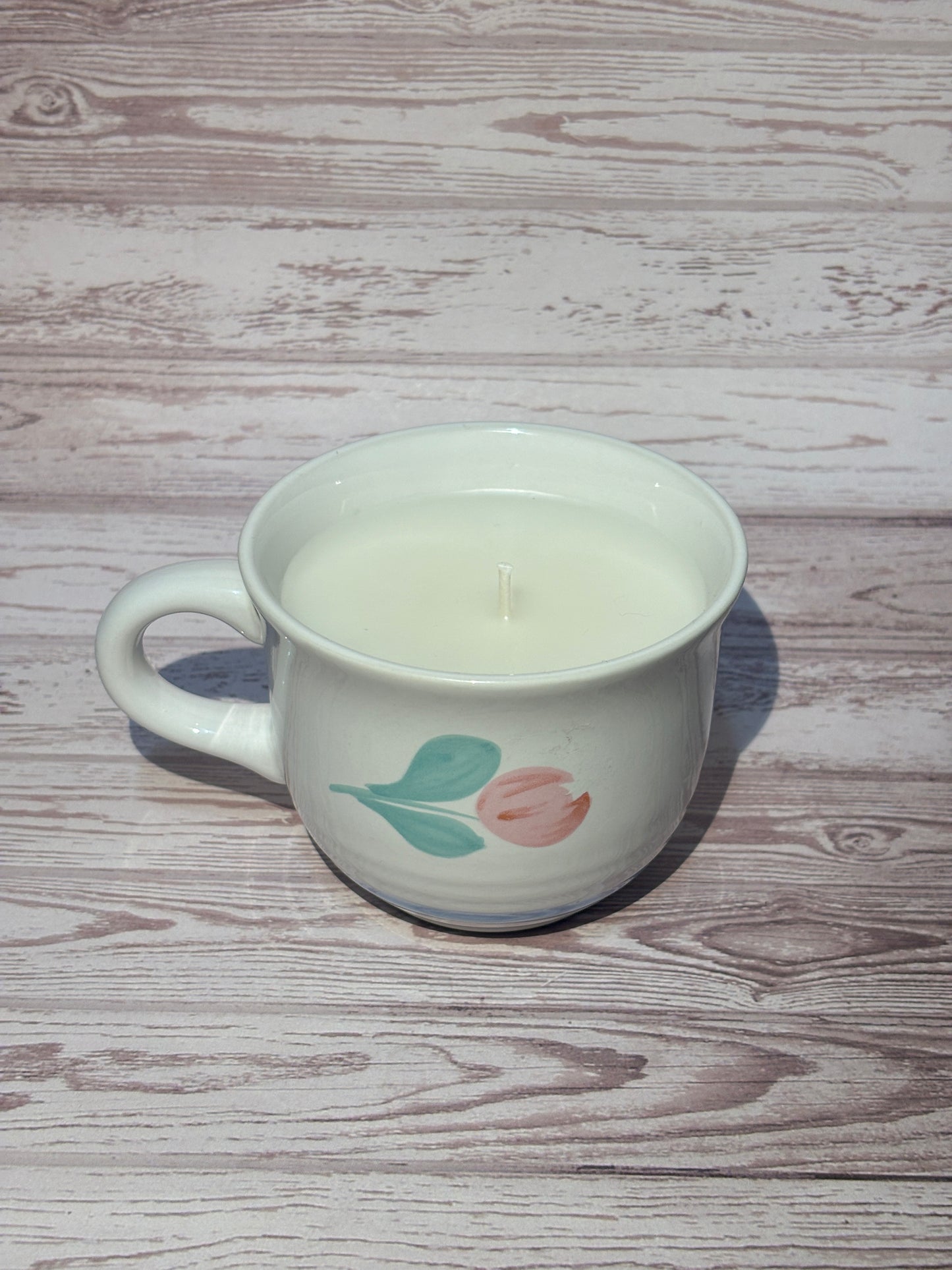 Mug Candle Medium | Pink Flower | Various Scents