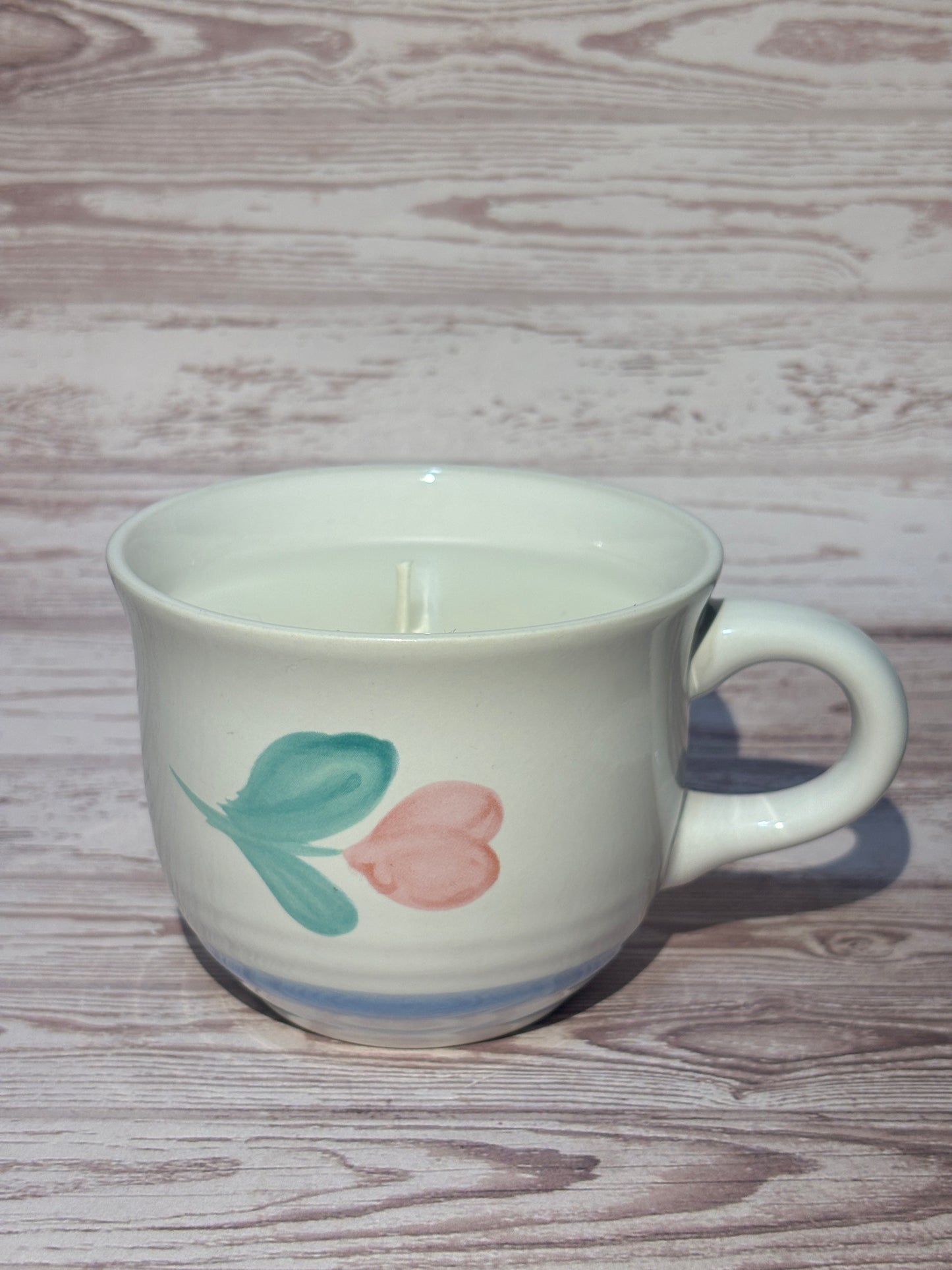 Mug Candle Medium | Pink Flower | Various Scents