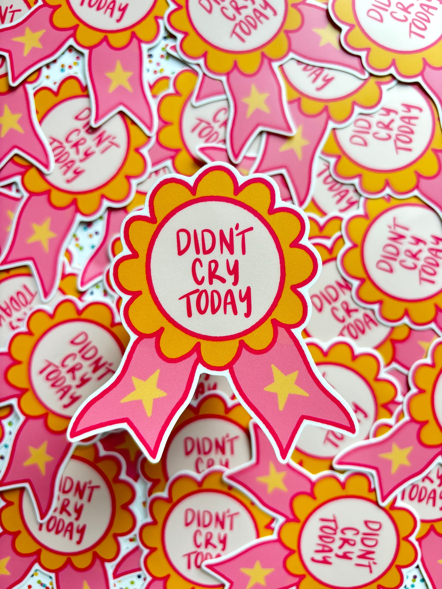 Sticker - Didn’t Cry Today Award