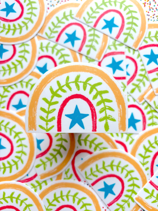 Sticker - Rainbow Vine