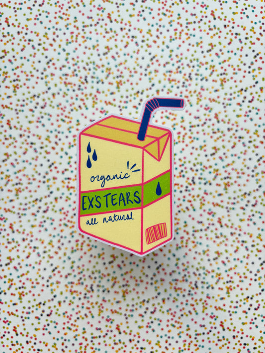 Sticker - Ex’s Tears Juice Box