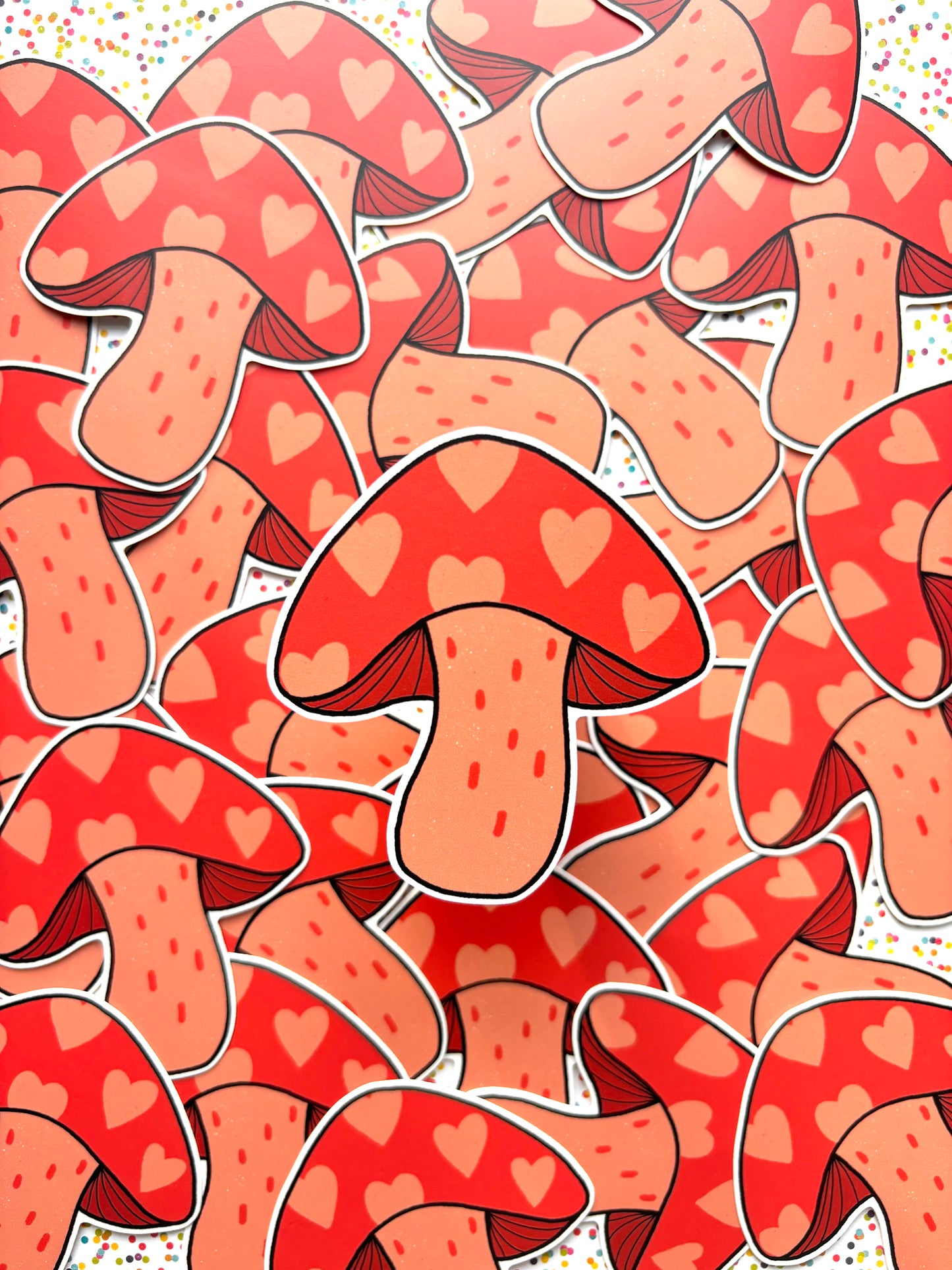 Sticker - Love Mushroom