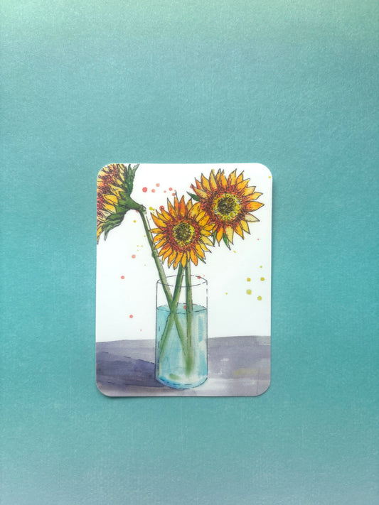 Sticker - Sunflower Vase