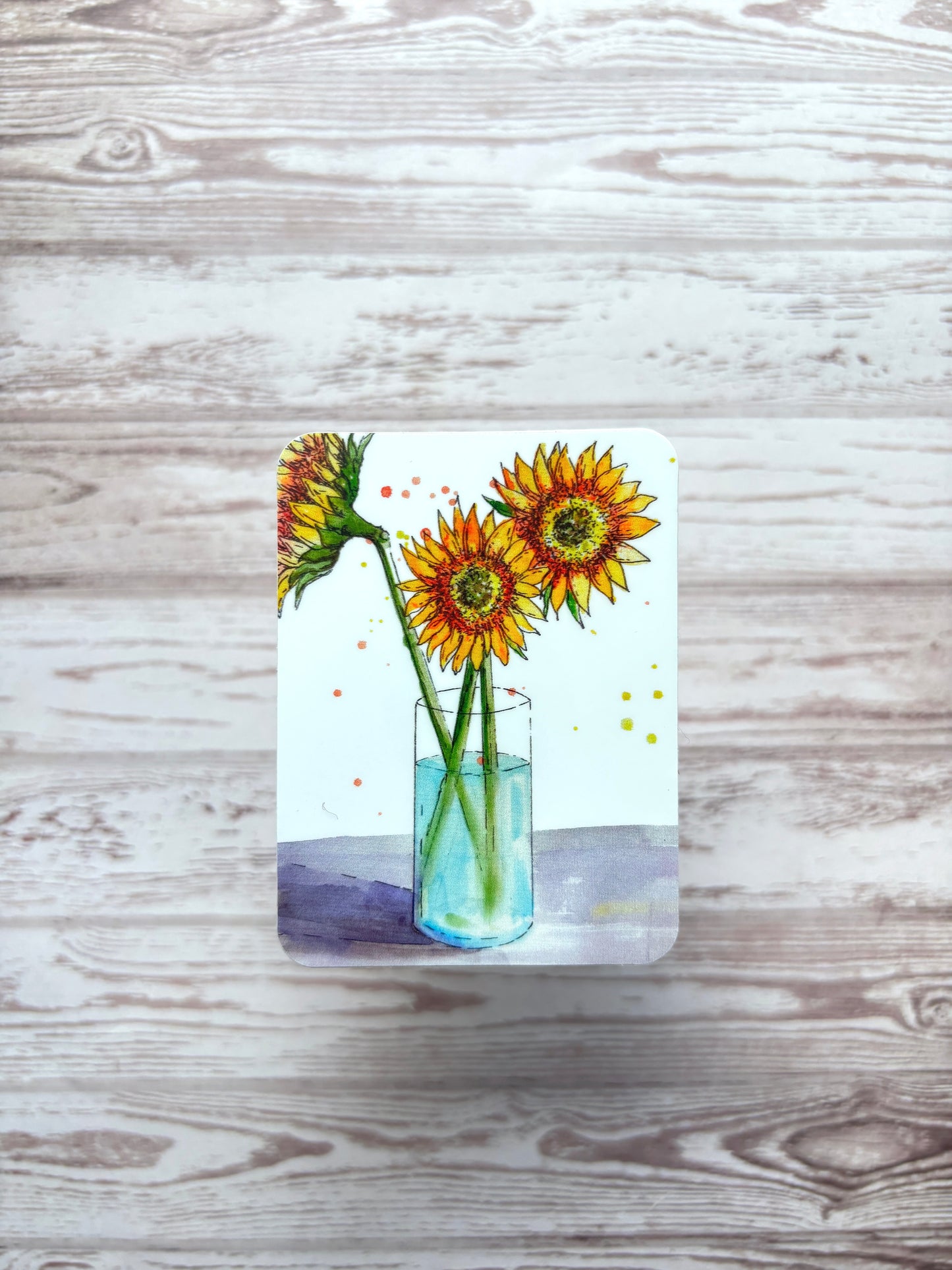 Sticker - Sunflower Vase