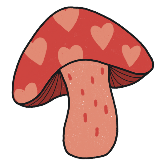 Sticker- Love Mushroom