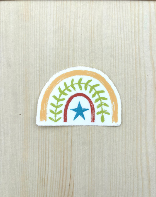 Sticker - Rainbow Vine