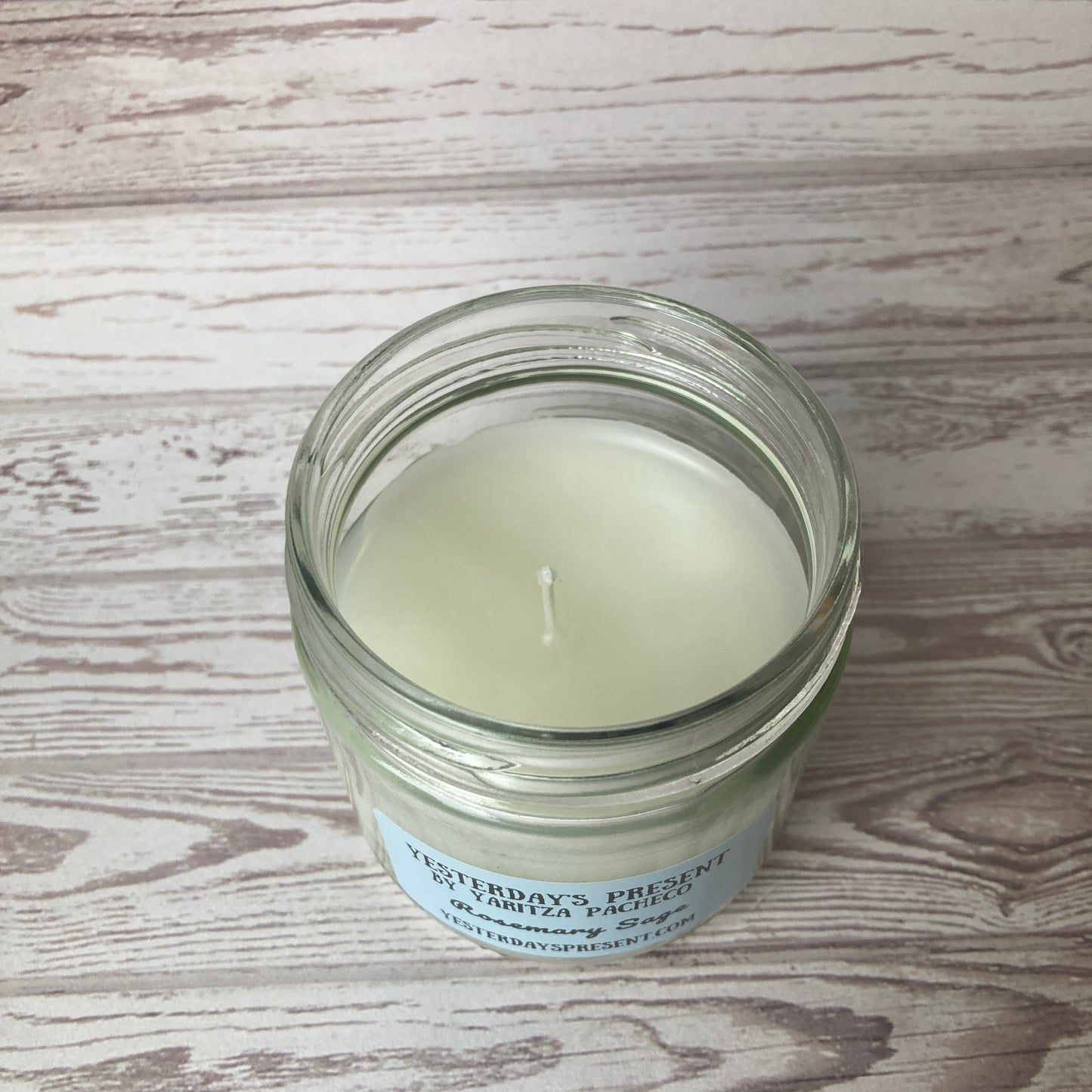 Glass Jar Candle - Rosemary Sage