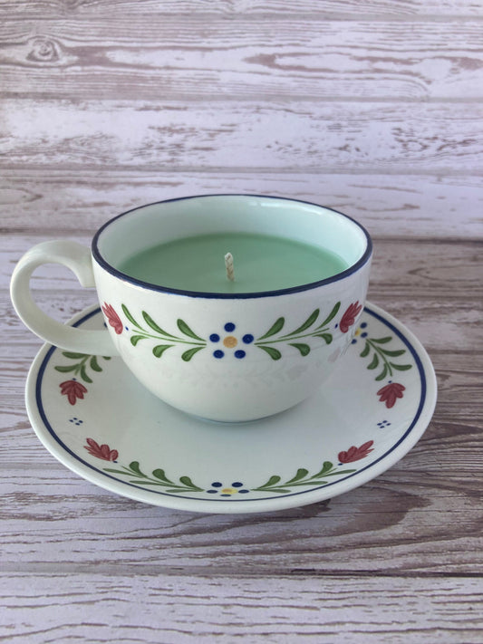 Teacup Candle - Coconut Lime - Johnson Brothers English Tableware