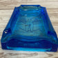Ashtray- 1970s Blue Bicentennial Eagle