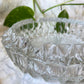 Ashtray- Crystal Glass Scalloped Flower