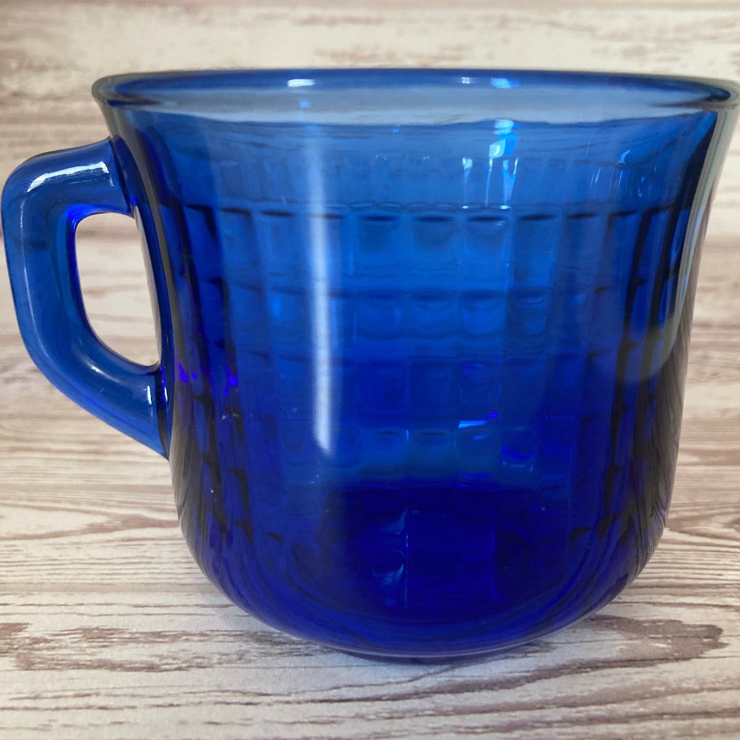 Drink Ware - Blue Glass Mug Pair from Mexico